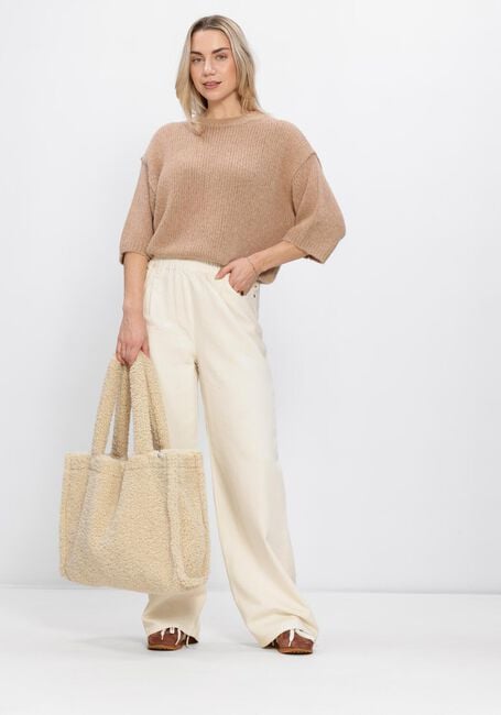 Taupe KNIT-TED Trui MELL - large