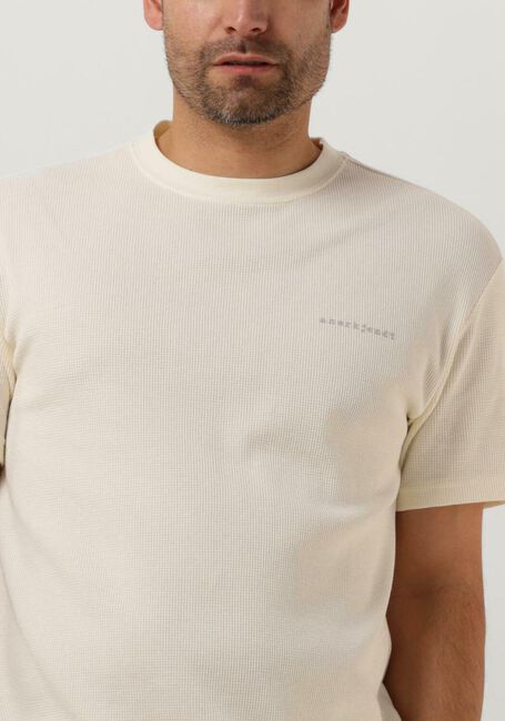 ANERKJENDT T-shirt AKKIKKI S/S WAFFLE TEE Blanc - large