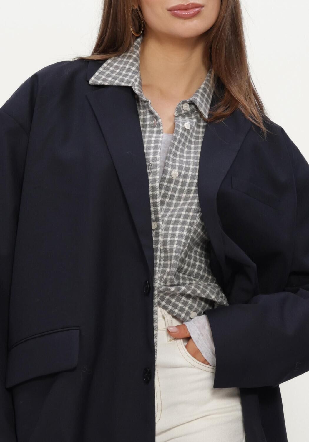Donkerblauwe AMERICAN VINTAGE Blazer AYANY - large
