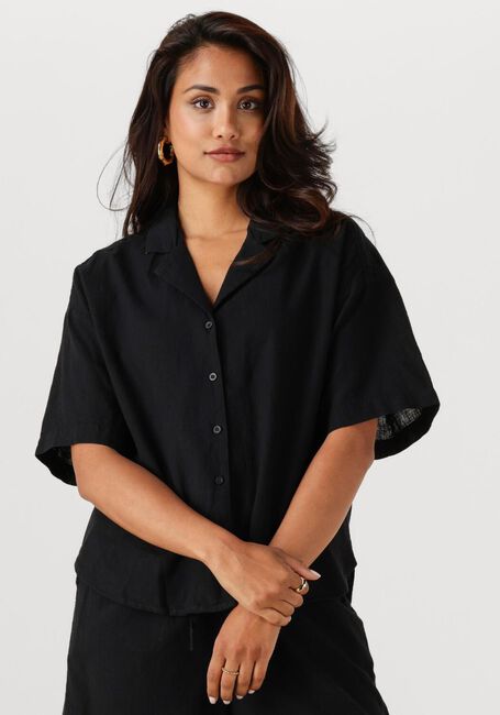 Zwarte SELECTED FEMME  SLFLUISA 2/4 REVERS SHIRT B - large