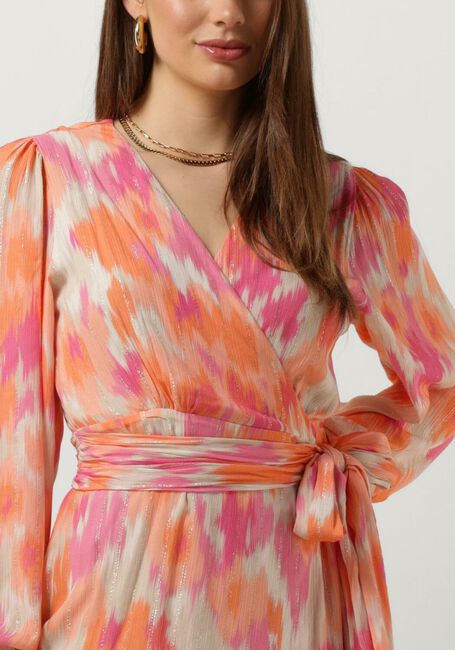 Oranje FREEBIRD Midi jurk BLOSSOM - large
