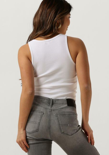 TOMMY JEANS Haut TJW ESSENTIAL RIB TANK en blanc - large