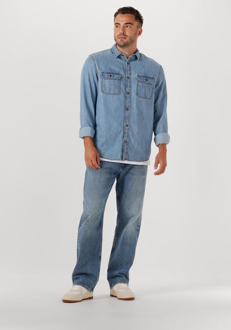 TOMMY JEANS Chemise décontracté LS REGULAR DENIM SHIRT EXT en bleu - large