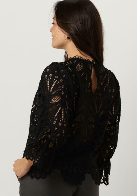 NEO NOIR ADELA EMBROIDERY BLOUSE Blouses en noir - large