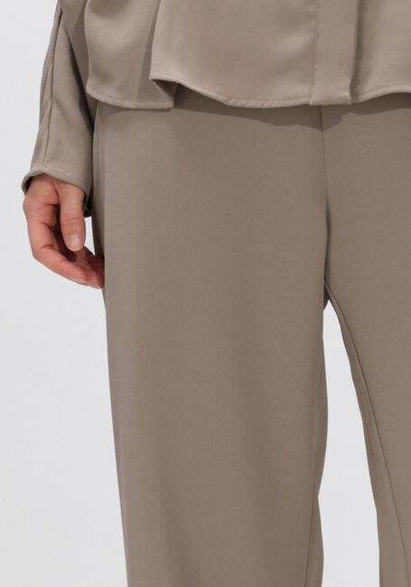 NEO NOIR LUNET CREPE PANTS Pantalons en taupe - large