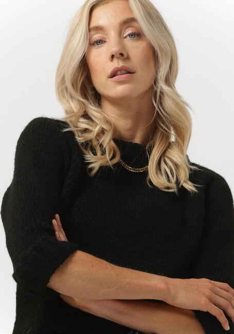 PENN & INK Pull PULLOVER 3/4 en noir - large