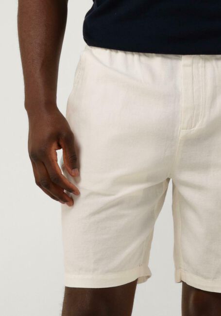 SCOTCH & SODA Pantalon courte FAVE - COTTON/LINEN TWILL BERMUDA Blanc - large