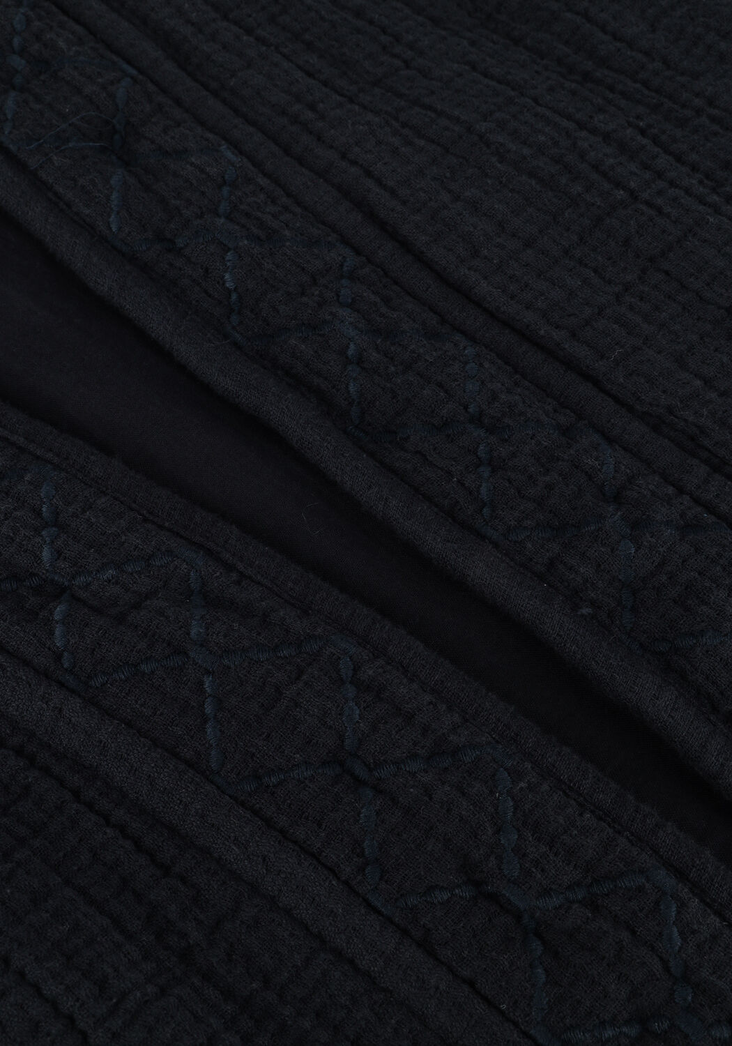 BY-BAR Gilet ISLA EMBROIDERY JACKET en bleu - large