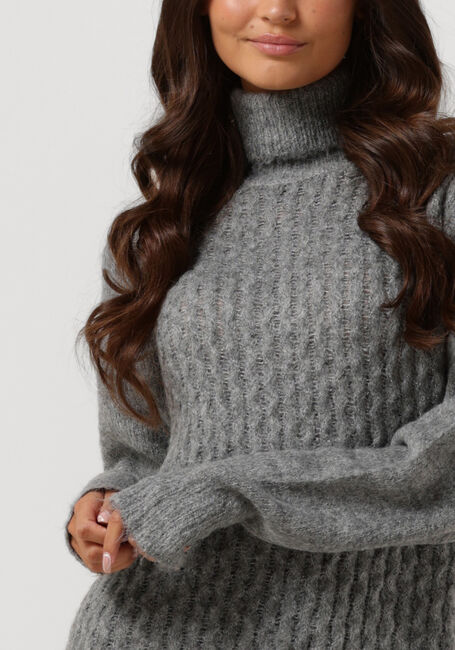 Grijze SIMPLE Sweater GIO KNIT-REC-PES-MER-22-3 - large