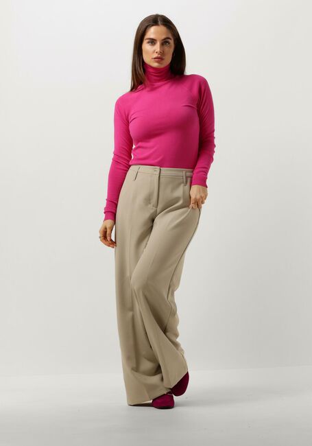 SUMMUM Col roulé TURTLE NECK SWEATER BASIC KNIT en rose - large