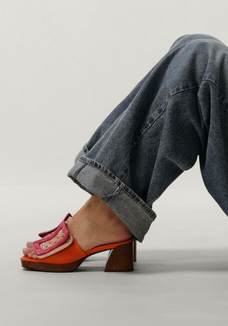 NOA HARMON Mules 9672 en orange - large