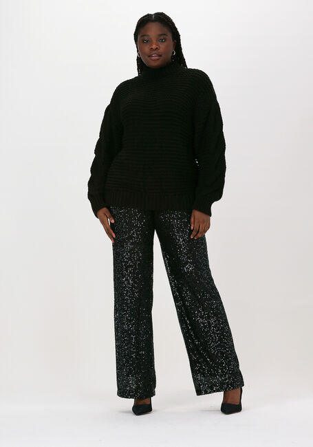 Zwarte NA-KD Trui CABLE KNITTED SWEATER - large