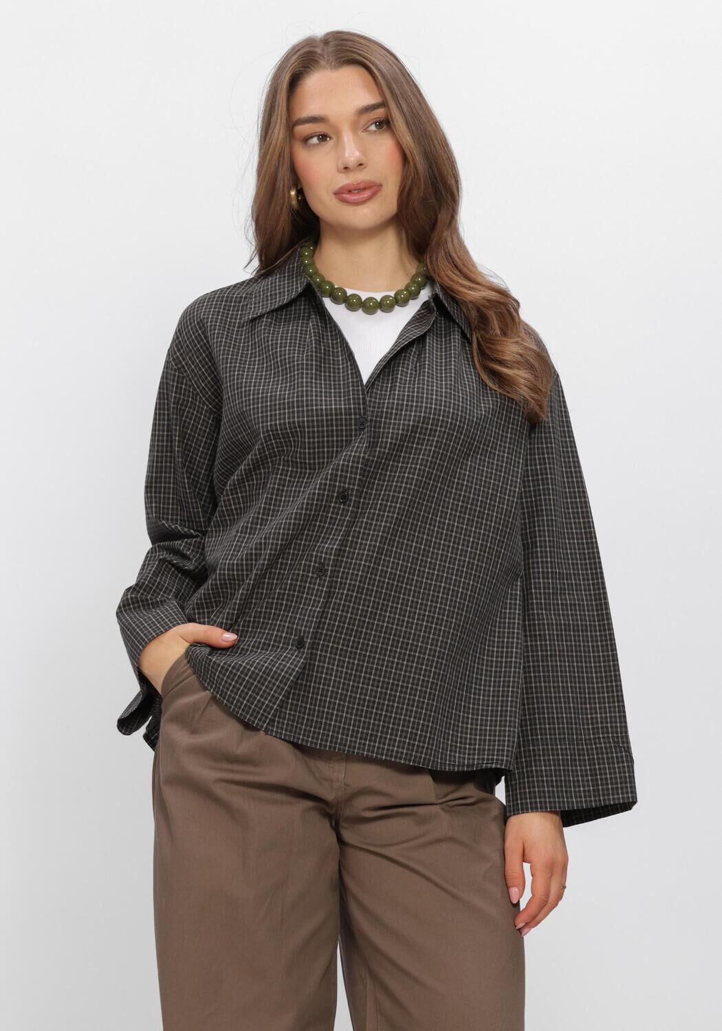 Donkergrijze BOII STUDIOS Top TINSY - large