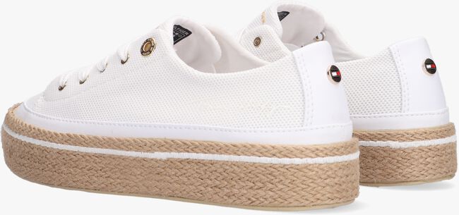 Witte TOMMY HILFIGER Lage sneakers WHITE SUNSET VULC - large