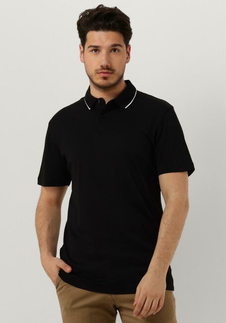 SELECTED HOMME Polo SLHLEROY COOLMAX SS POLO B en noir - large