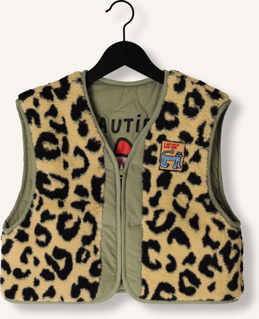 Bruine Jelly Mallow Gilet FLOWER QUILTED REVERSIBLE VEST Bruine Jelly Mallow Gilet FLOWER QUILTED REVERSIBLE VEST - large