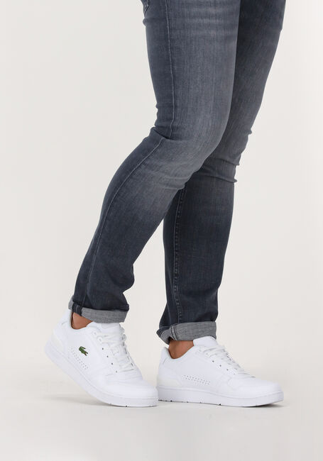 Moeras rem Andes Witte LACOSTE Lage sneakers T-CLIP | Omoda