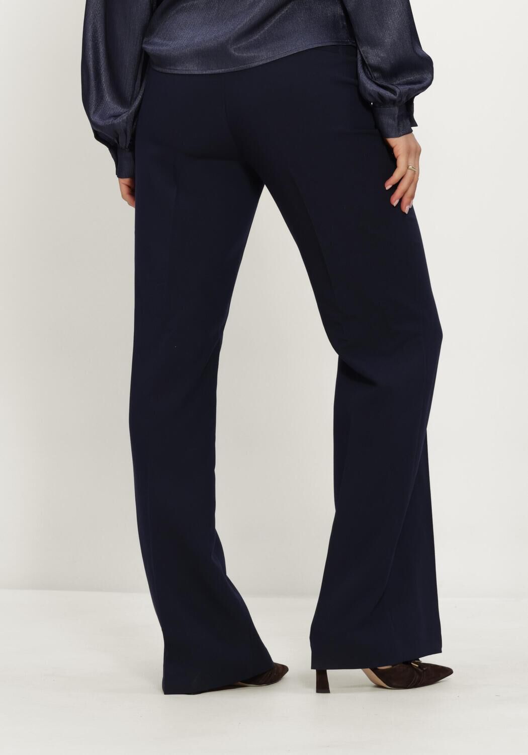 Donkerblauwe AAIKO Pantalon CHANTALLE RPES 345 - large