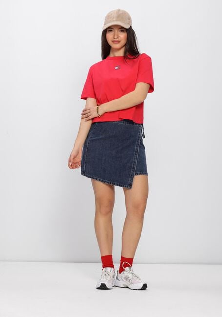 TOMMY JEANS T-shirt TJW BXY BADGE TEE EXT en rouge - large