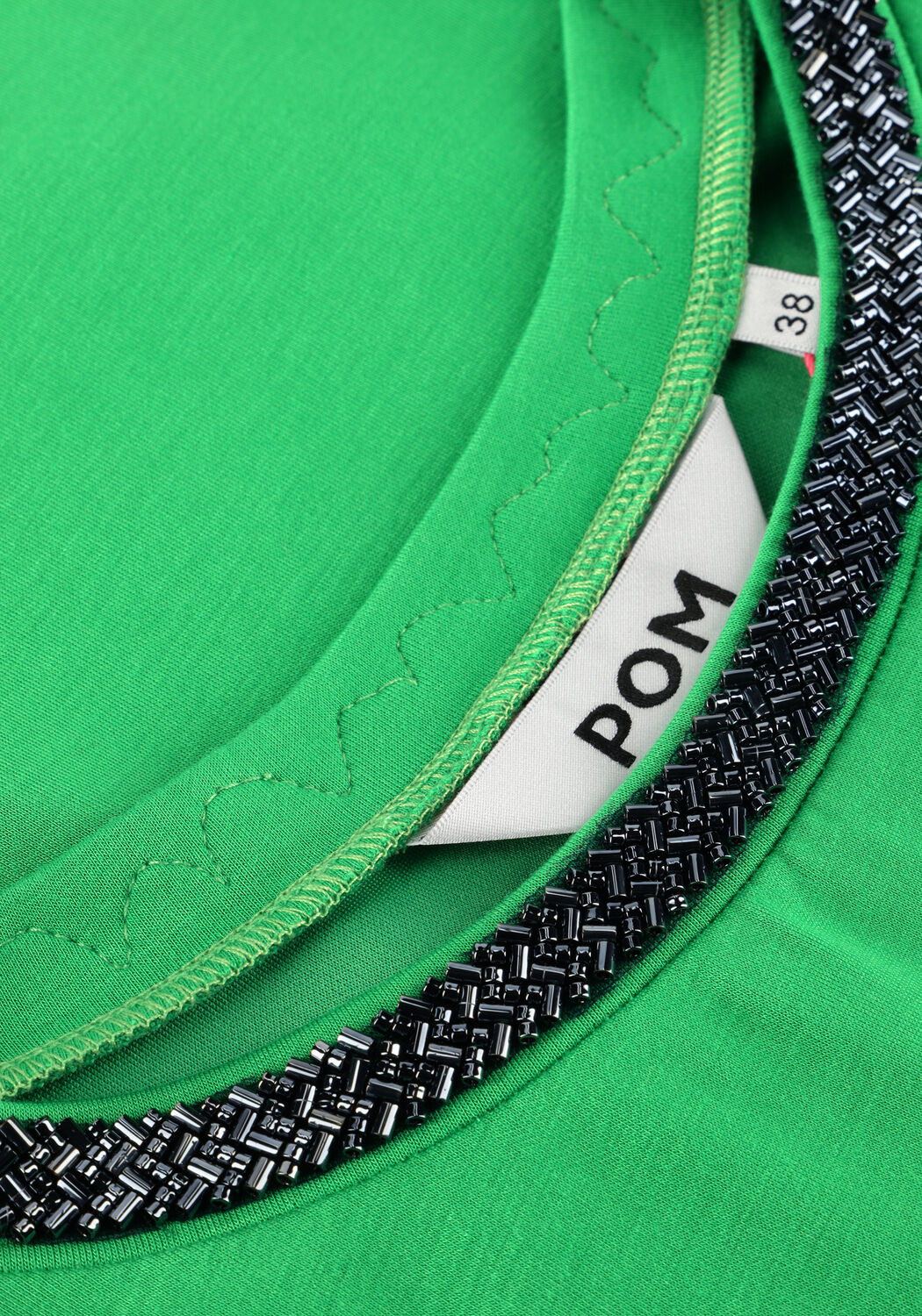 POM AMSTERDAM Robe maxi DRESS MACY PALM GREEN en vert - large