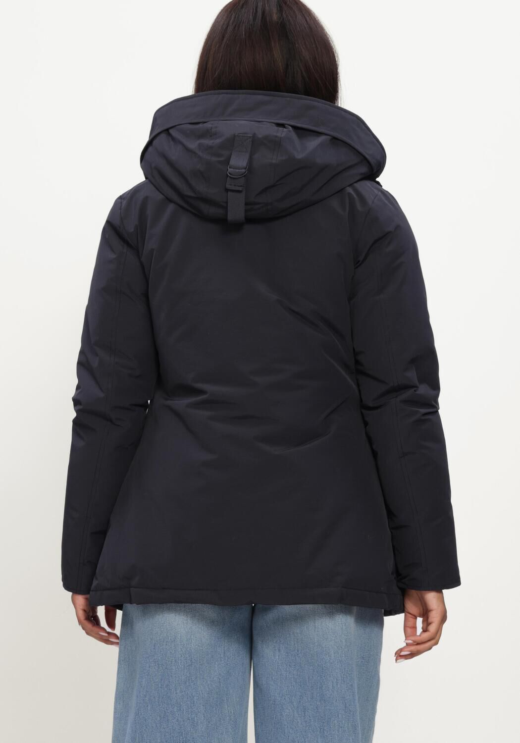 Donkerblauwe AIRFORCE Gewatteerde jas 4 POCKET PARKA - large