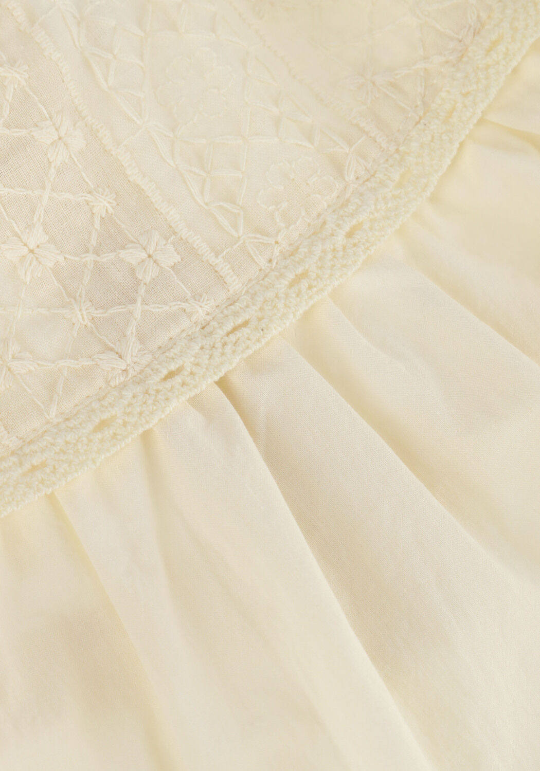 Beige LIL' ATELIER  NBFDAISY SS LOOSE SHIRT LIL - large