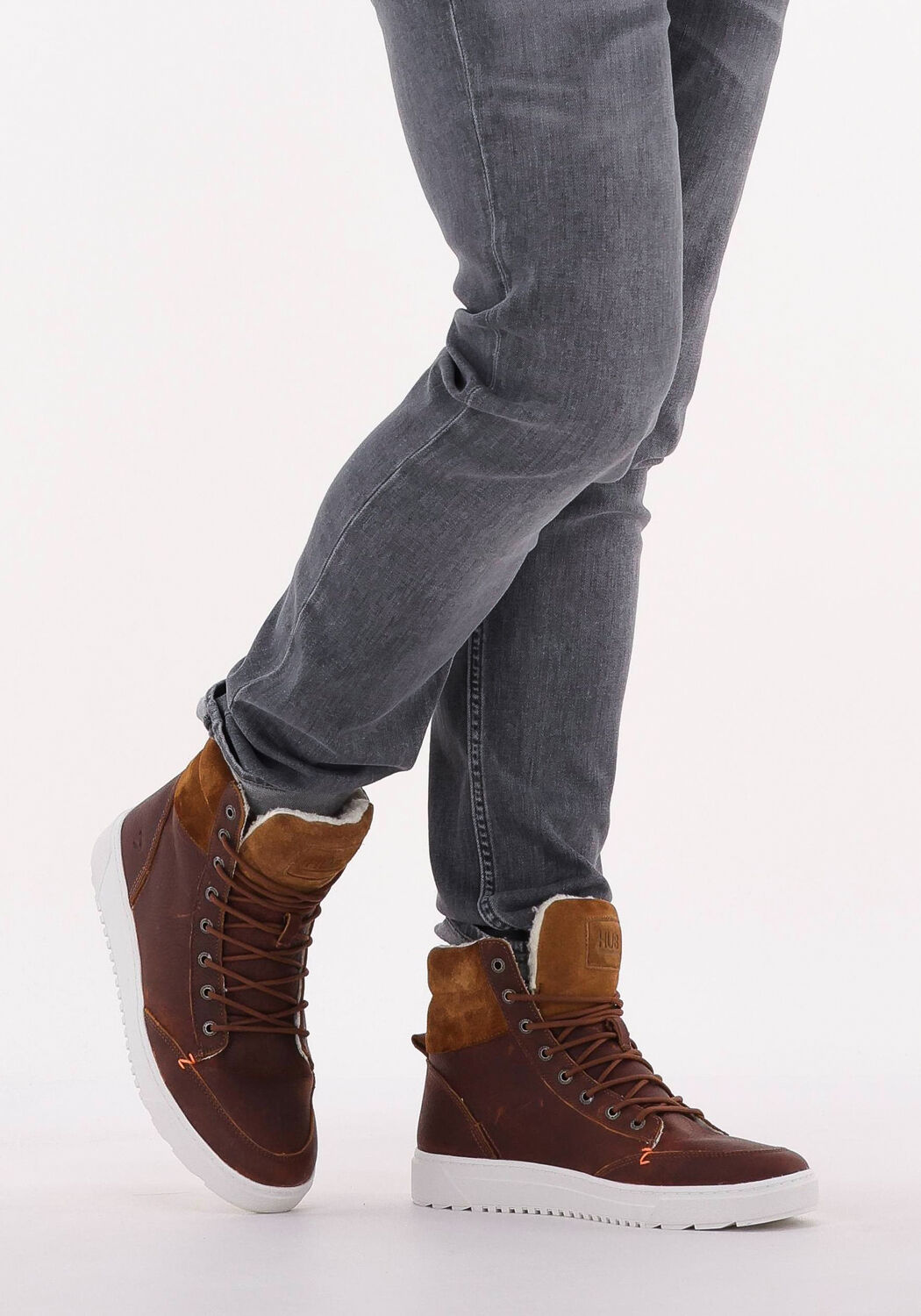 HUB Baskets montantes DUBLIN 2.0 en cognac - large