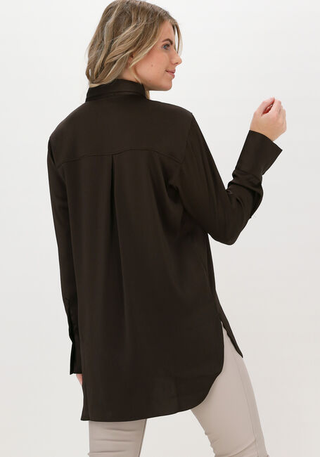 NEO NOIR MARGIT CREPE SATIN BLOUSE Blouses en marron - large