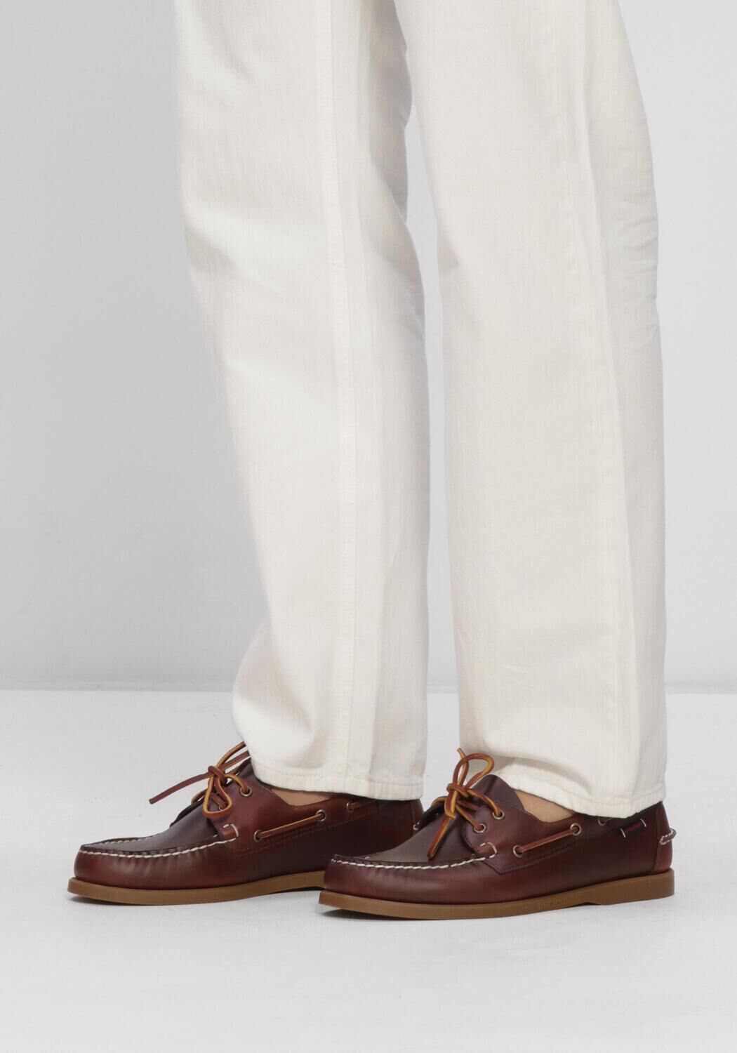 SEBAGO DOCKSIDES Chaussures &agrave; lacets en marron - large