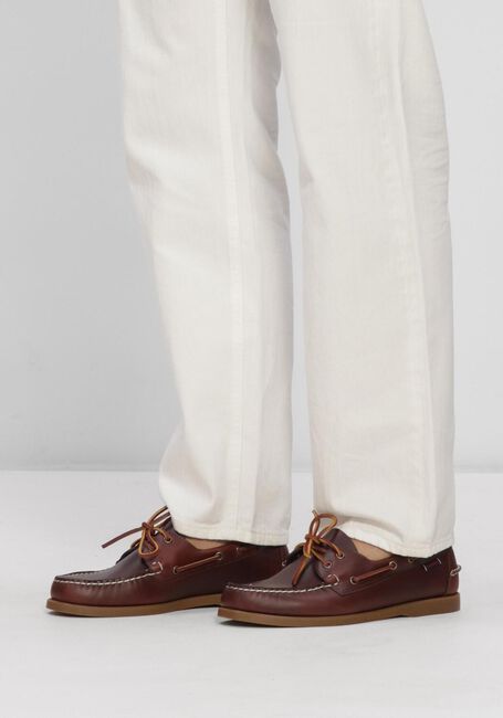 SEBAGO DOCKSIDES Chaussures &agrave; lacets en marron - large