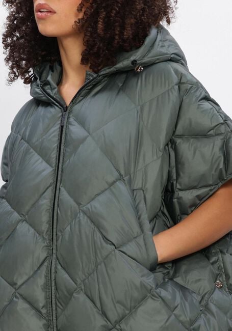 DEBLON SPORTS Veste matelass&eacute; CARICE CAPE en vert - large