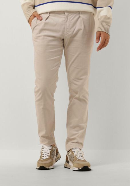 PROFUOMO Pantalon SPORTCORD en beige - large