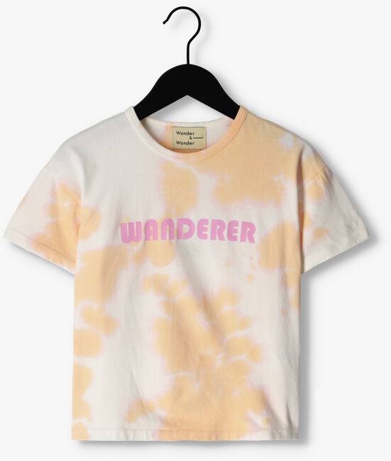 WANDER & WONDER T-shirt WANDERER TIE DIE TEE en rose - large