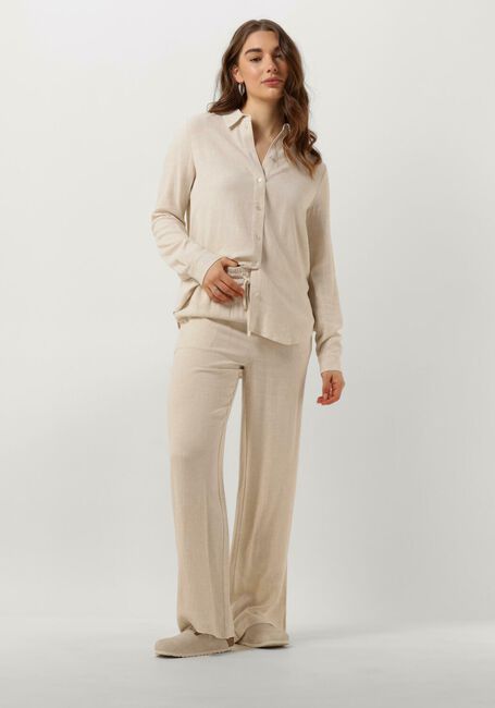 Beige SELECTED FEMME  SLFVIVA LS SHIRT - large