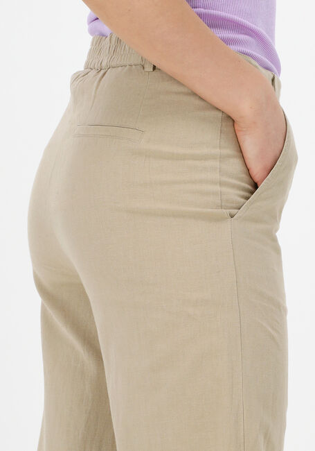 Zand CC HEART Wijde broek WIDE LINEN PANTS - large