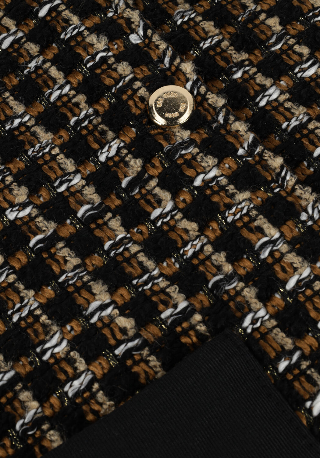 Zwarte MOS MOSH Gilet YAMA ZUI WAISTCOAT - large