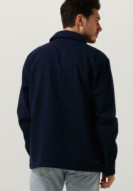 STRØM Clothing OVERSHIRT Surchemises en bleu - large