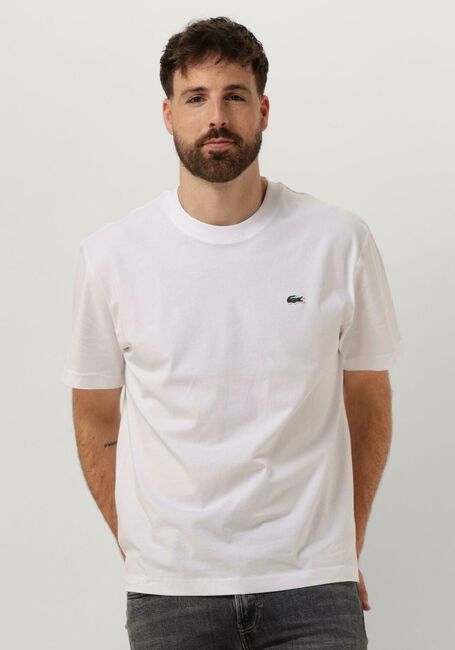 LACOSTE T-shirt 1HT1 MENS TEE-SHIRT 01 en blanc - large