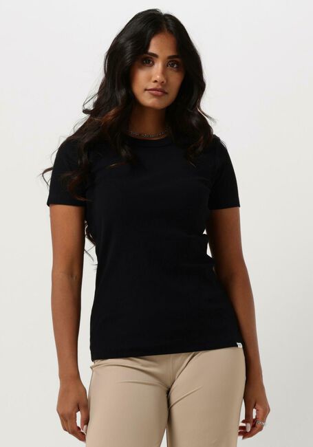 PENN & INK Haut T-SHIRT en noir - large