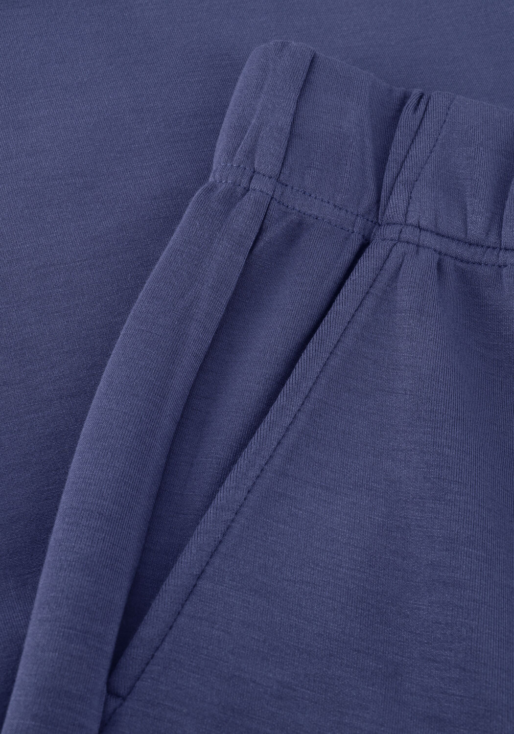 MOS MOSH Pantalon large MMNIMA SWEATPANT en bleu - large