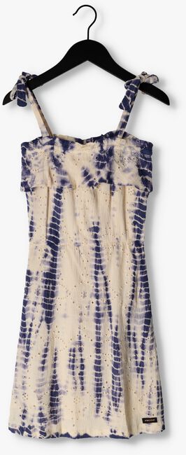 Blauwe A MONDAY IN COPENHAGEN Midi jurk RIE DRESS - large