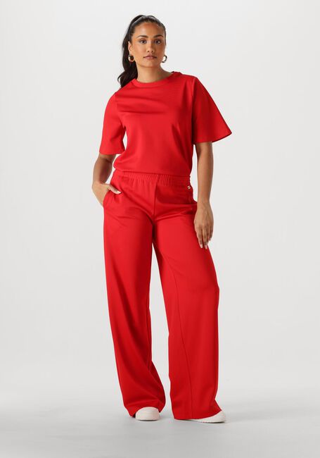Rode POM AMSTERDAM Pantalon SCARLET RED - large