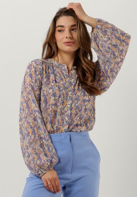 SECOND FEMALE POPPI SHIRT Blouses en bleu - large