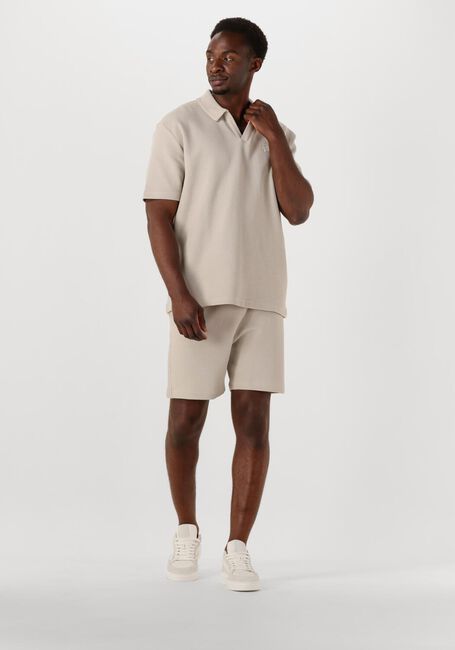 Beige PURE PATH Polo LOOSE FIT POLO SS T-SHIRTS - large