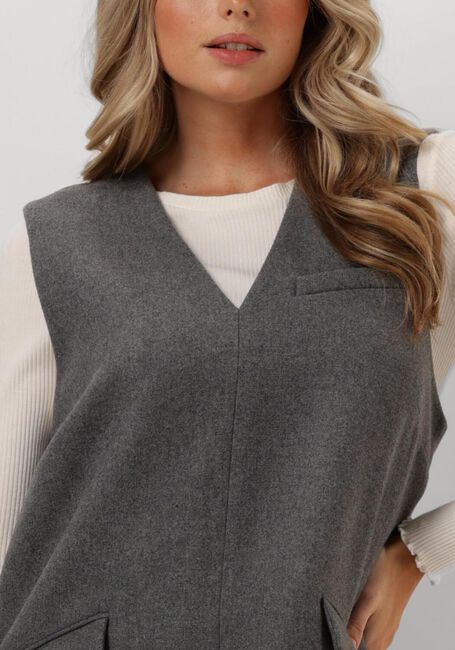 SECOND FEMALE Mini robe VALL SPENCER DRESS en gris - large