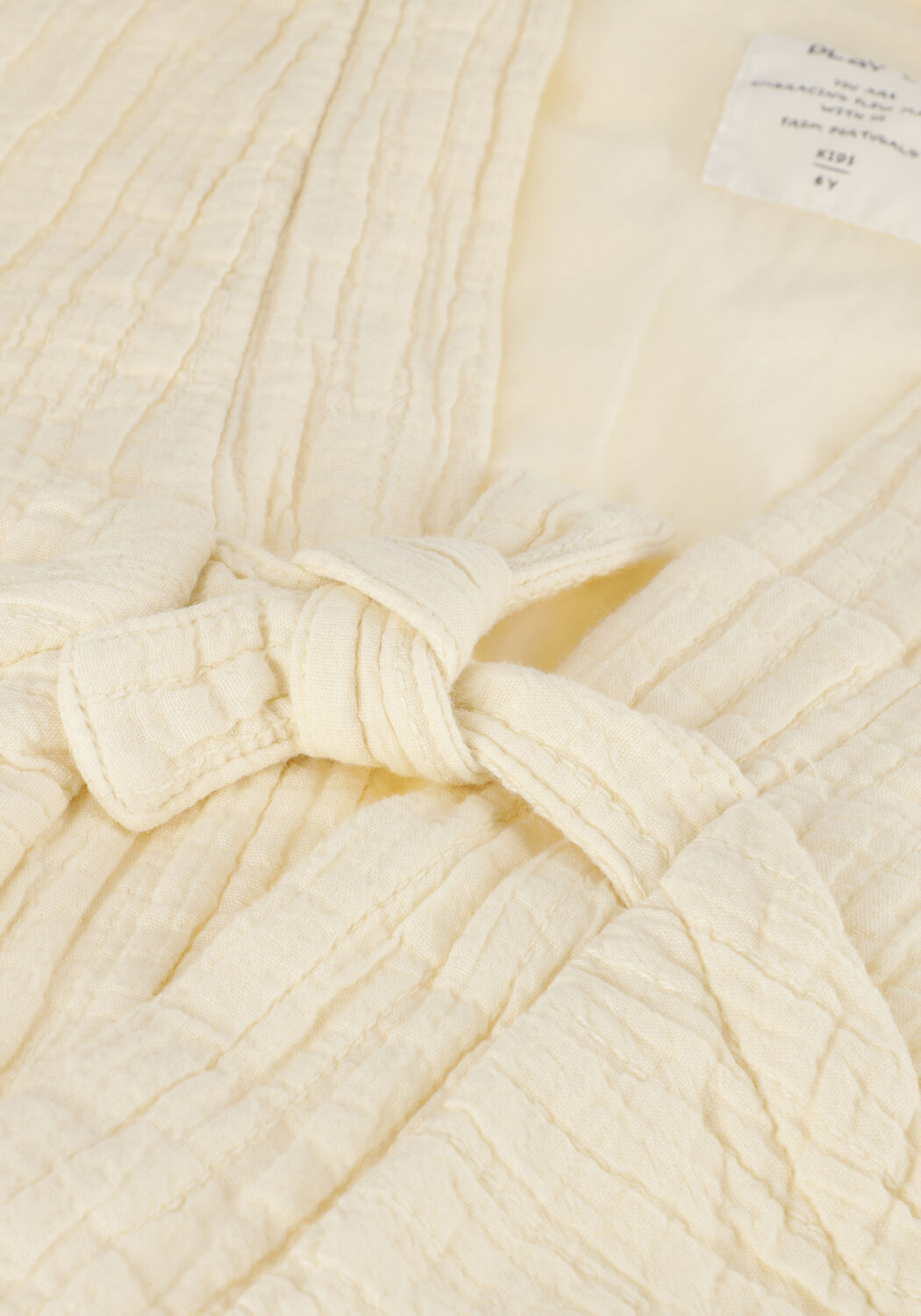 PLAY UP Gilet WOVEN CARDIGAN Blanc - large