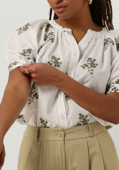 YDENCE BLOUSE WILLOW Blouses Blanc - large