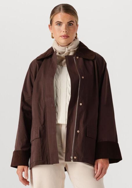 Bruine NEO NOIR Jack ANASTACIA CORD JACKET - large