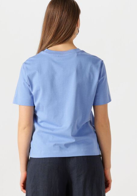 SELECTED FEMME T-shirt SLFESSENTIAL SS BOXY TEE Bleu clair - large