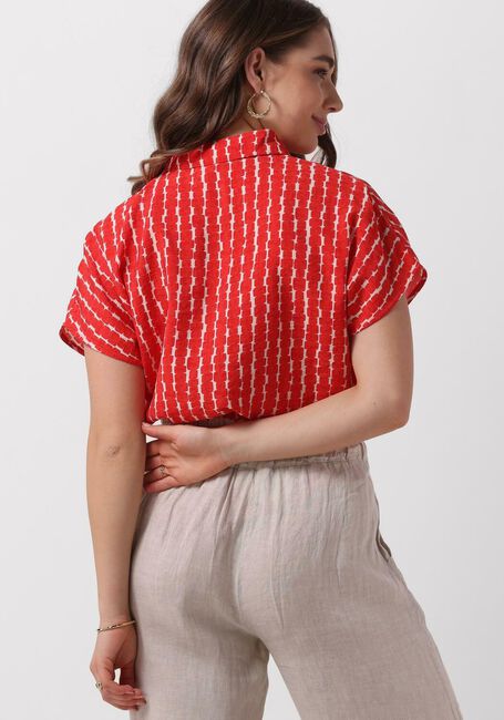 Rode BY-BAR  KARLY RED GROOVE BLOUSE - large